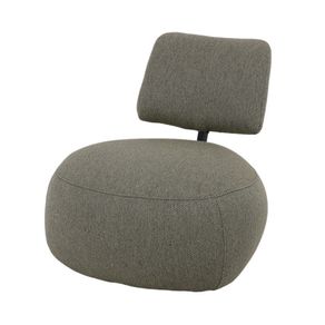 7  Poltrona Lounge Rivatti 67cm -Largura- Estofado com Tecido em Poliester Verde Stone Repelente a Agua